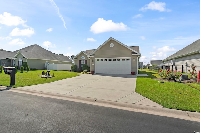 1068 Lizzie Ln, Surfside Beach, SC 29575 - view of front of property featuring concrete driveway, a garage, and a residential view