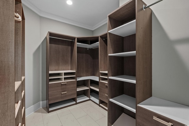 433 Saint Julian Ln, Myrtle Beach, SC 29579 - spacious closet featuring light marble finish floors
