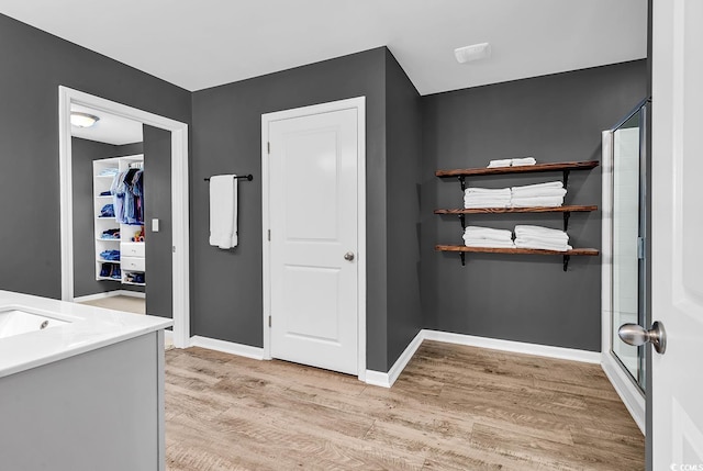 408 Carmello Cir, Conway, SC 29526 - hall featuring light wood finished floors and baseboards