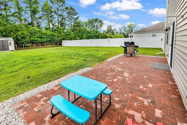 408 Carmello Cir, Conway, SC 29526 - view of patio / terrace with area for grilling