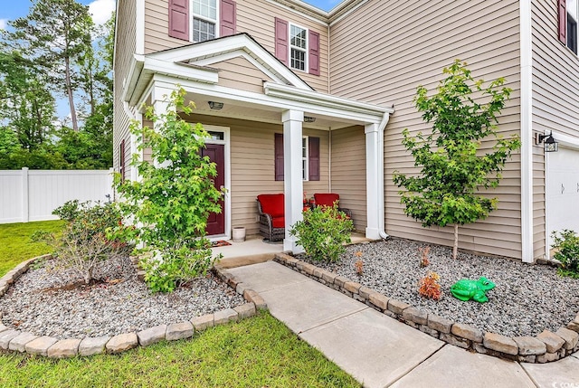 408 Carmello Cir, Conway, SC 29526 - doorway to property with a garage