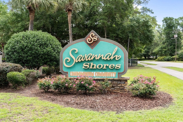 9776 Leyland Dr Unit 2, Myrtle Beach, SC 29572 - community sign with a yard