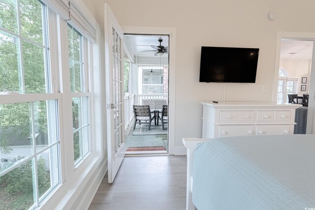 698 Riverwalk Dr Unit 304, Myrtle Beach, SC 29579 - bedroom featuring light wood finished floors and baseboards