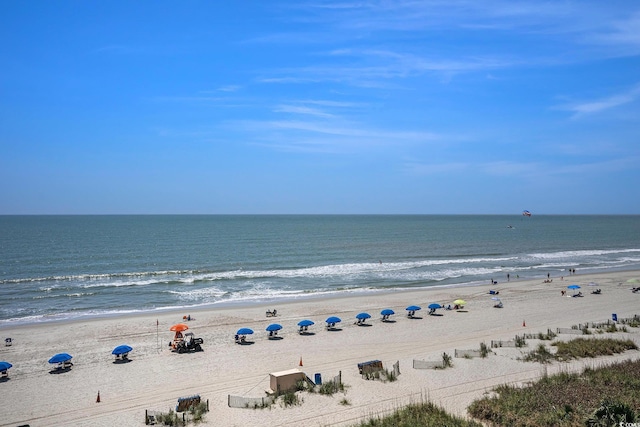 2401 S Ocean Blvd Unit 557, Myrtle Beach, SC 29577 - water view with nearby beach