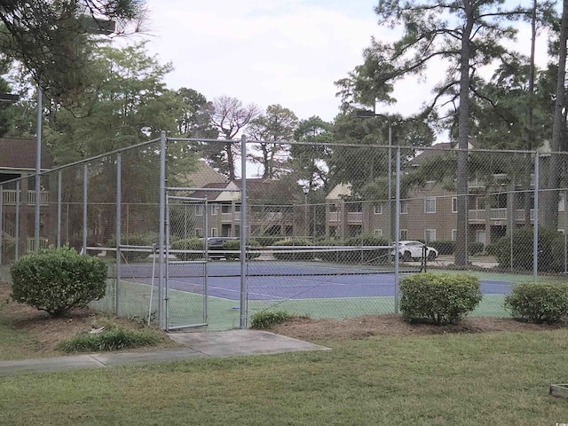 300-J Myrtle Greens Dr Unit J, Conway, SC 29526 - view of tennis court with a gate