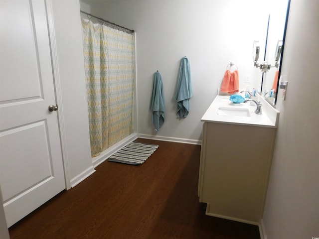 401 Quinta St, Longs, SC 29568 - full bathroom featuring vanity and wood finished floors
