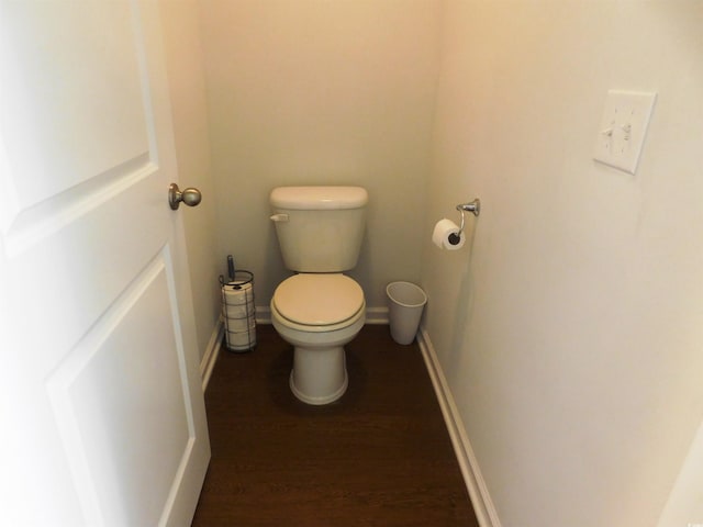 401 Quinta St, Longs, SC 29568 - bathroom featuring toilet and wood finished floors
