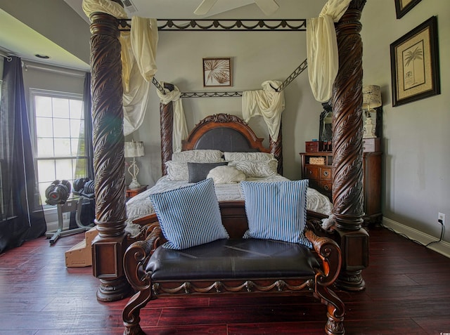 1635 Southwood Dr, Surfside Beach, SC 29575 - bedroom with wood-type flooring