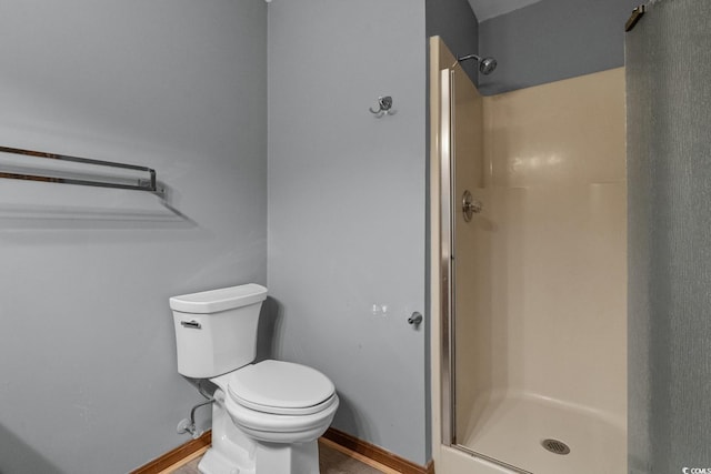 124 Wicklow Way, Pawleys Island, SC 29585 - bathroom featuring baseboards and walk in shower