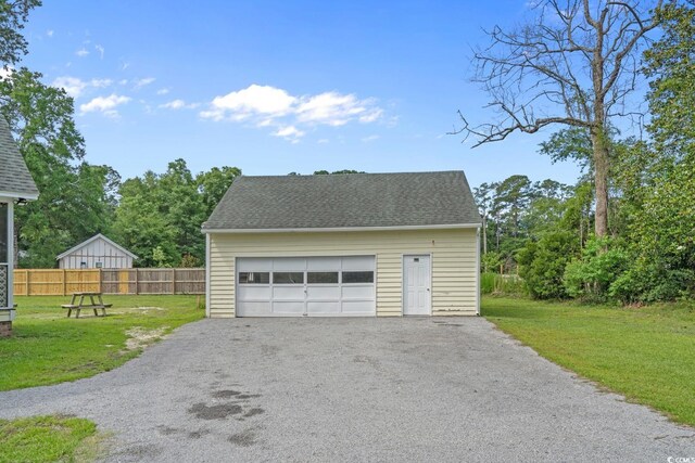124 Wicklow Way, Pawleys Island, SC 29585 - view of detached garage