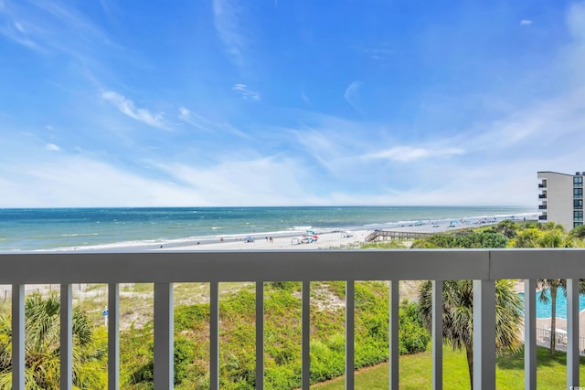 145 S Dunes Dr Unit 308, Pawleys Island, SC 29585 - water view featuring local beach