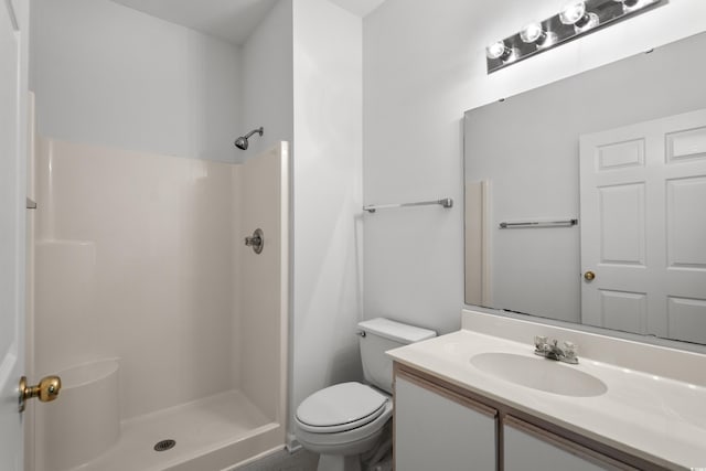 1302 River Oak Dr Unit 4B, Myrtle Beach, SC 29579 - bathroom with a shower, vanity, and toilet