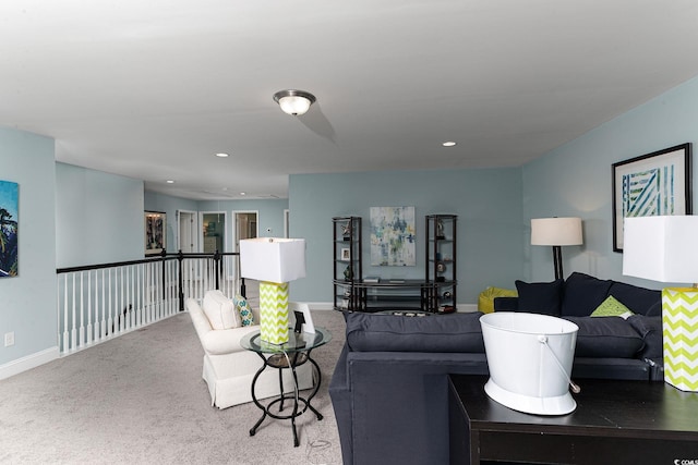 170 Bantry Ln, Conway, SC 29526 - living room featuring carpet and recessed lighting