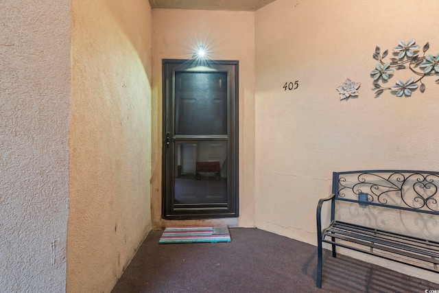 405 Pipers Ln Unit 405, Myrtle Beach, SC 29575 - property entrance featuring stucco siding