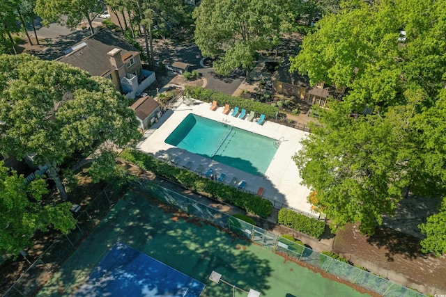 830 44th Ave N Unit T3, Myrtle Beach, SC 29577 - bird's eye view of a pool