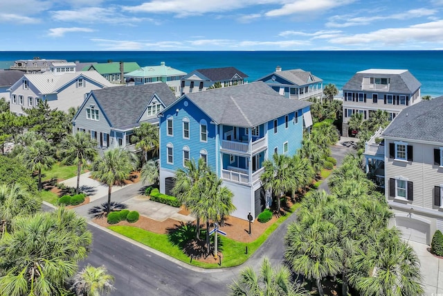 573 S Dunes Dr, Pawleys Island, SC 29585 - view from above of property with a nearby body of water