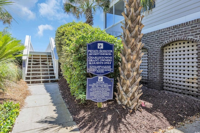 573 S Dunes Dr, Pawleys Island, SC 29585 - exterior view of brick siding
