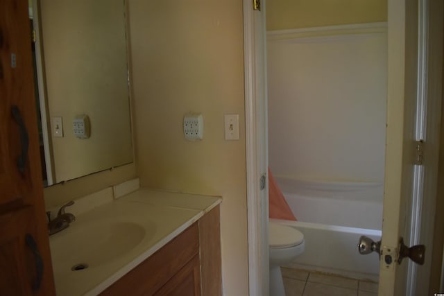 3909 Mallard Cir, Myrtle Beach, SC 29579 - full bath with vanity, tile patterned floors, and toilet