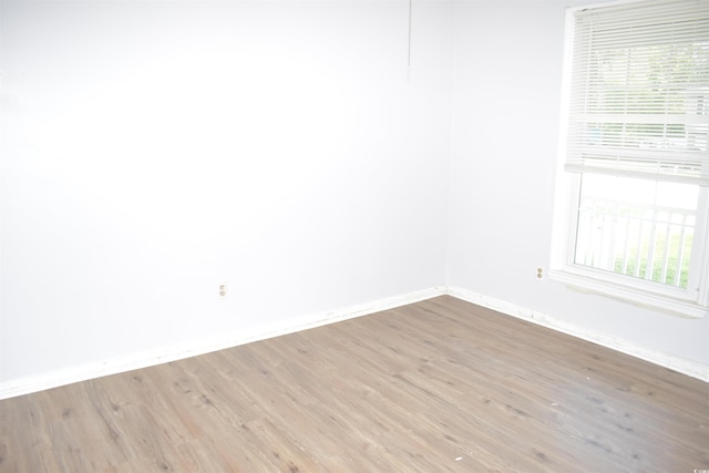3909 Mallard Cir, Myrtle Beach, SC 29579 - unfurnished room with wood finished floors and baseboards
