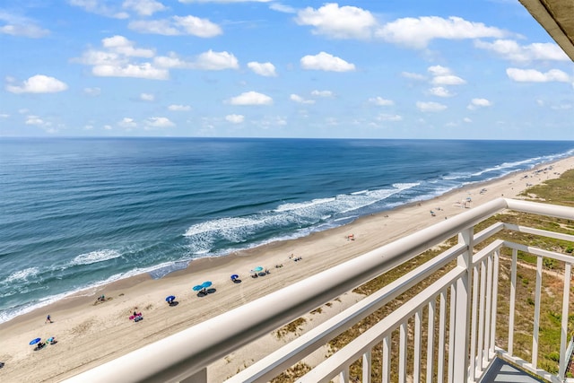 2301 S Ocean Blvd Unit 1405, North Myrtle Beach, SC 29582 - water view featuring local beach