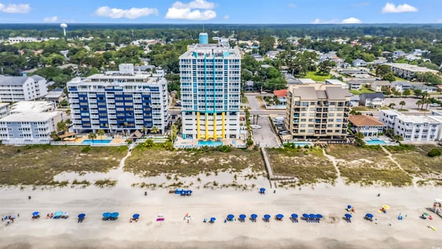 2301 S Ocean Blvd Unit 1405, North Myrtle Beach, SC 29582 - bird's eye view of a pool area