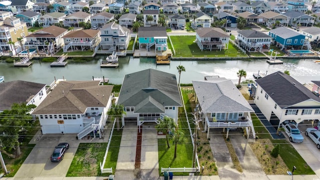 321 53rd Ave N, North Myrtle Beach, SC 29582 - aerial perspective of suburban area featuring a nearby body of water