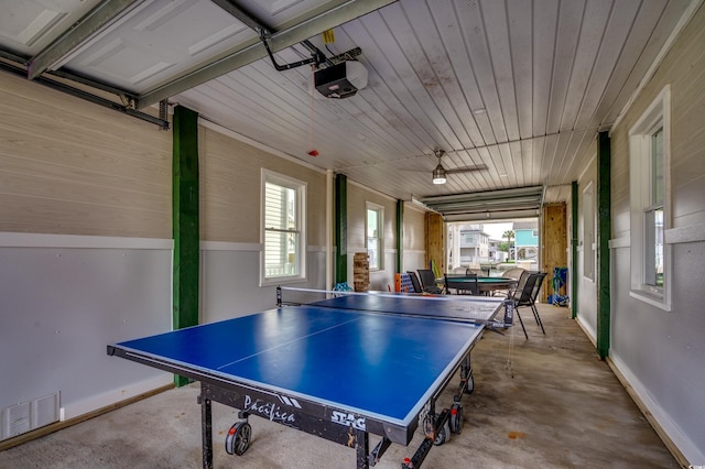 321 53rd Ave N, North Myrtle Beach, SC 29582 - game room featuring concrete flooring and baseboards