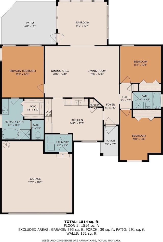 161 Patriot Ln, Pawleys Island, SC 29585 - view of home floor plan