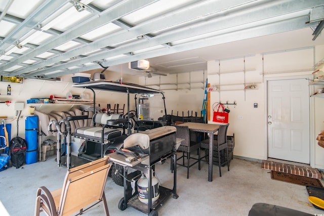 161 Patriot Ln, Pawleys Island, SC 29585 - garage featuring a garage door opener