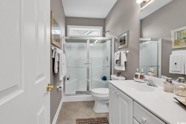 6434 Longwood Dr, Murrells Inlet, SC 29576 - full bath featuring toilet, a stall shower, and vanity