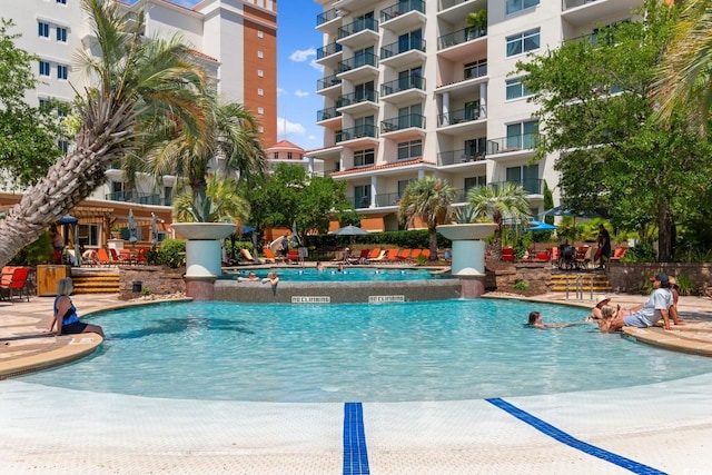 8121 Amalfi Pl Unit 4-1006, Myrtle Beach, SC 29572 - community pool with a patio area