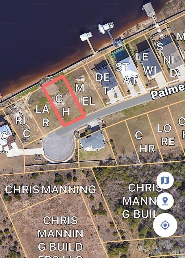 113 Palmetto Harbour Dr, North Myrtle Beach, SC 29582 - aerial view of property's location