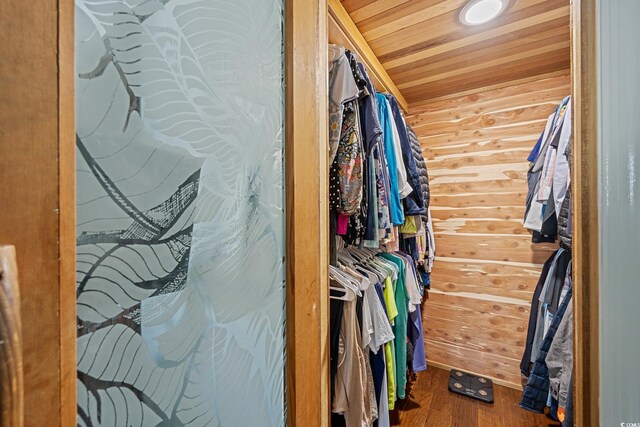 4534 Landing Rd, Little River, SC 29566 - walk in closet with wood finished floors