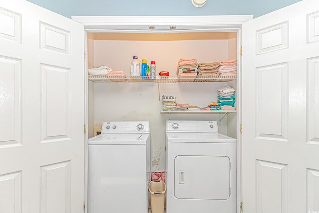 4018 Fairway Lakes Dr Unit 4018, Myrtle Beach, SC 29577 - washroom featuring independent washer and dryer