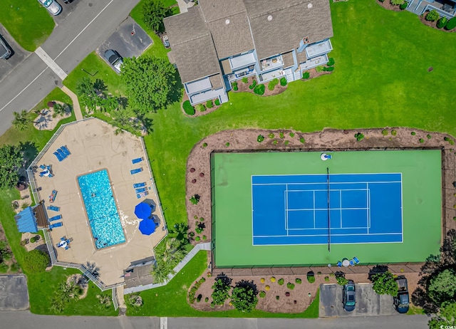 4018 Fairway Lakes Dr Unit 4018, Myrtle Beach, SC 29577 - drone / aerial view of a pool