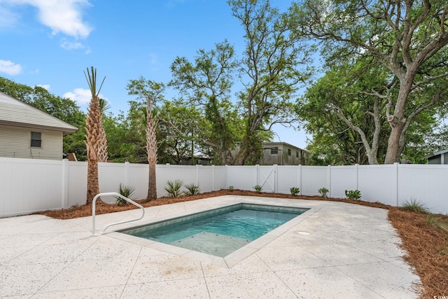 135B Sunset Dr, Murrells Inlet, SC 29576 - view of swimming pool with a patio area and a fenced backyard