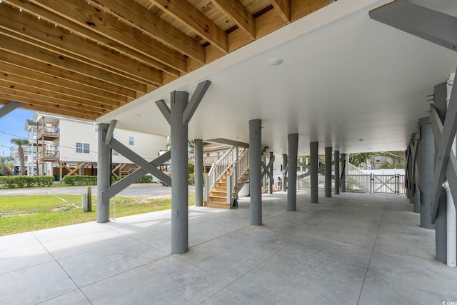 135B Sunset Dr, Murrells Inlet, SC 29576 - view of patio with a gate and stairway