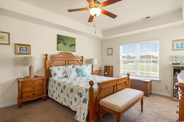 357 Southern Breezes Cir, Murrells Inlet, SC 29576 - bedroom featuring carpet floors and a ceiling fan