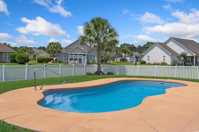 357 Southern Breezes Cir, Murrells Inlet, SC 29576 - view of swimming pool with a residential view and a patio area