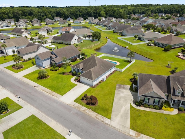 357 Southern Breezes Cir, Murrells Inlet, SC 29576 - aerial view of residential area with a large body of water