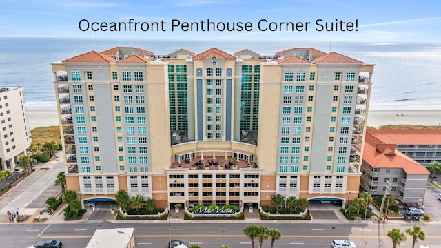 603 S Ocean Blvd Unit 1504, North Myrtle Beach, SC 29582 - view of property featuring a water view