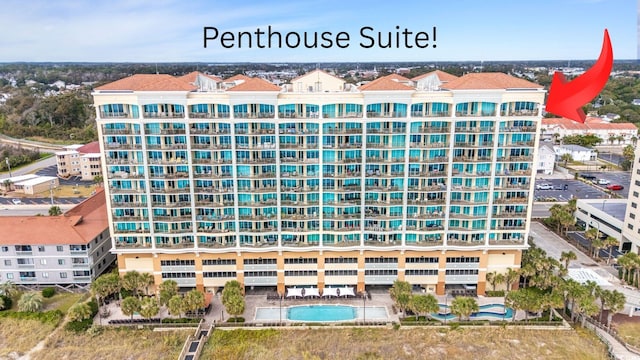 603 S Ocean Blvd Unit 1504, North Myrtle Beach, SC 29582 - view of apartment building / complex