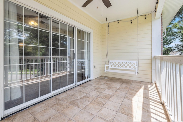 4721 Hibiscus Dr Unit 3-302, Little River, SC 29566 - balcony featuring ceiling fan