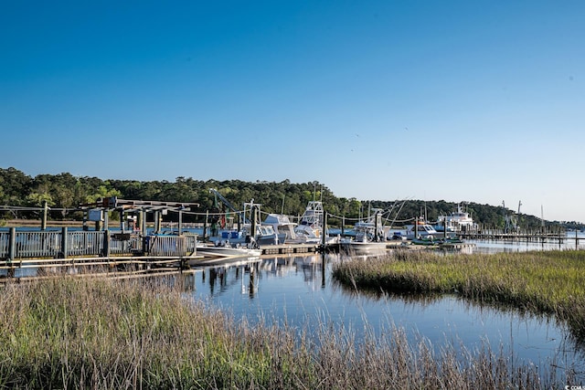 4721 Hibiscus Dr Unit 3-302, Little River, SC 29566 - dock area with a water view