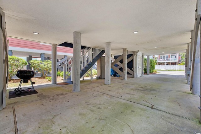 22 Ocean Blvd N, Surfside Beach, SC 29575 - view of garage