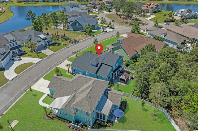 945 Waterbridge Blvd, Myrtle Beach, SC 29579 - aerial perspective of suburban area with a large body of water