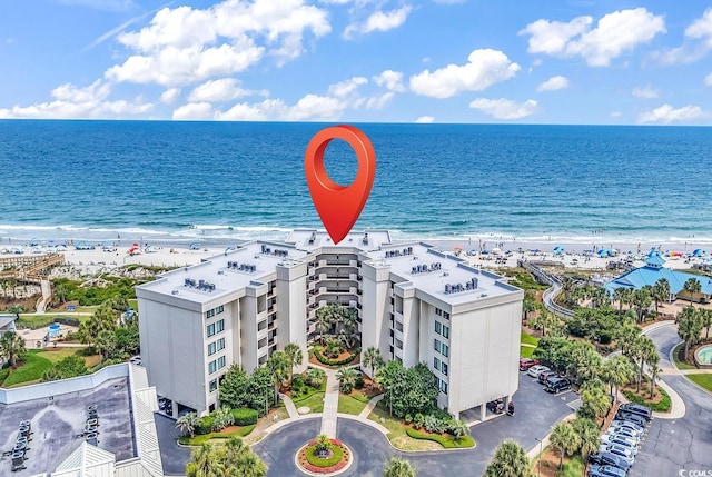 741 Retreat Beach Cir Unit B-1-A, Pawleys Island, SC 29585 - aerial view of expansive beach