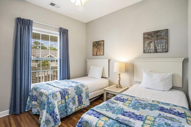 6015 Catalina Dr Unit 634, North Myrtle Beach, SC 29582 - bedroom with wood finished floors