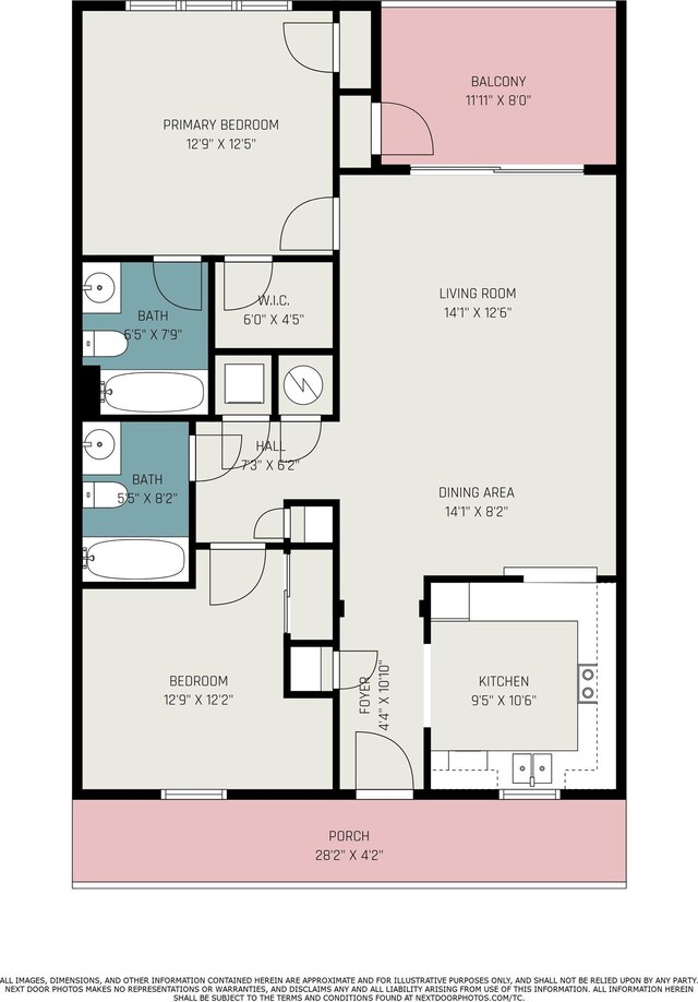 6015 Catalina Dr Unit 634, North Myrtle Beach, SC 29582 - view of home floor plan