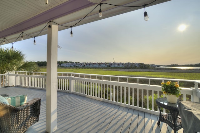 4525 Landing Rd, Little River, SC 29566 - view of wooden deck